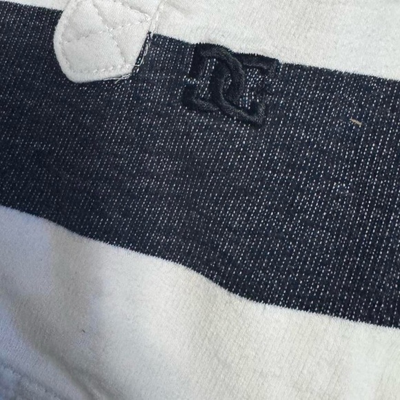 DC Y2K Striped Short Sleeve Hoodie - Picture 2 of 6